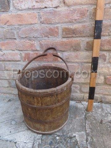 Bucket with holder