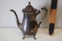 Silver-plated teapot