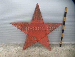Tin five-pointed star