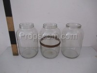 Three-liter jars