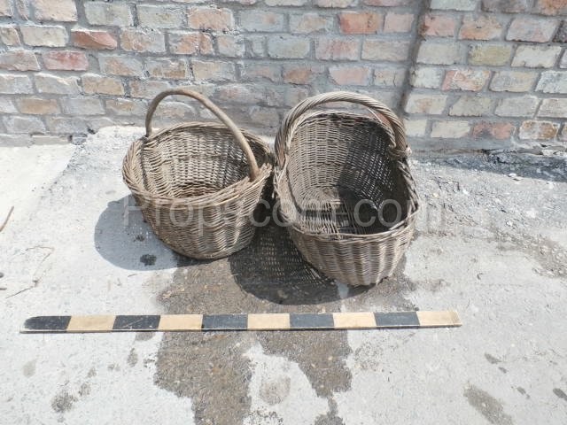 Wicker baskets collection