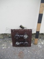 Electrical panel: sockets, switches