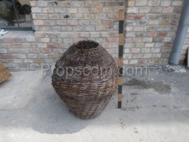 Large wicker container