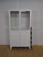 White glazed cabinet
