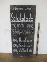 Advertising banner - blackboard