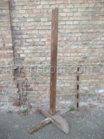 Wooden pole