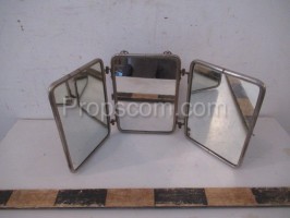 Folding table mirror