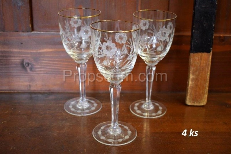 Liqueur glasses