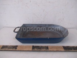Blue baking pan