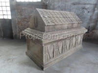 A tomb with a superstructure