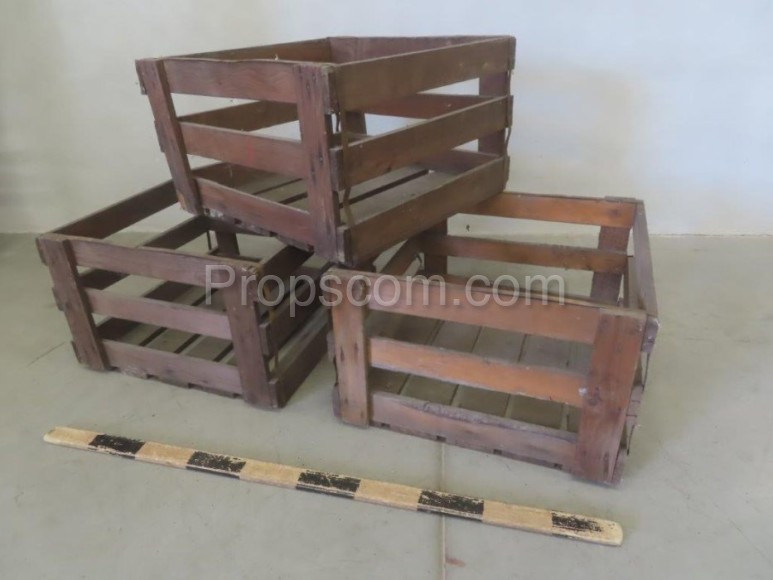 Wooden crates 