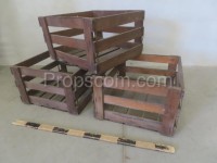 Wooden crates 