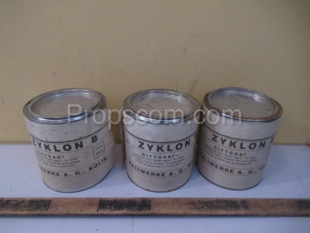 Zyklon B - Requisiten