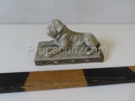 Bulldog paperweight