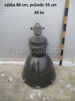 Large industrial lamps