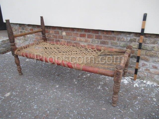 Wooden bed