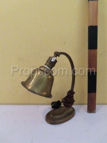 Brass table lamp