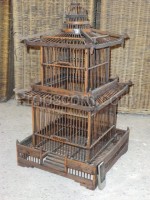 Wooden cage