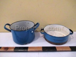 Enamel casserole