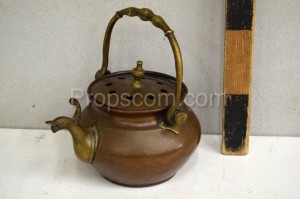 Copper teapot