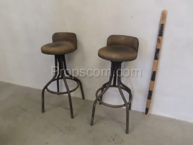 Metal chairs