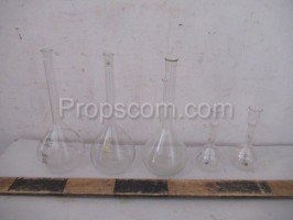 Bottles with ground glass