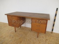 Brown desk