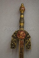 Cord with decorated hilt