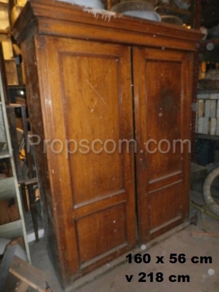 Solid double-leaf cabinet