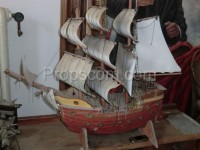 Historic sailboat