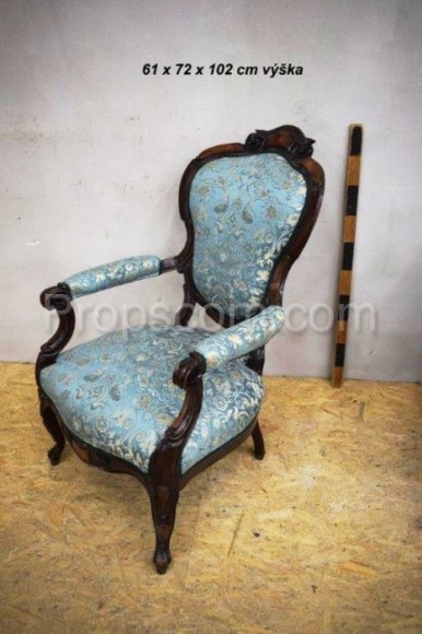 Upholstered armchair