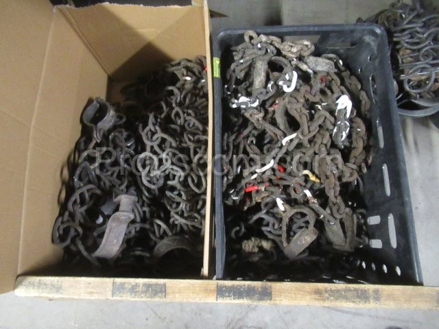 Boxes of shackles and chains