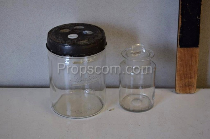 Glass jars