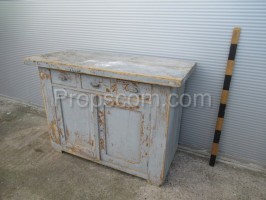 Workshop cabinet with drawers