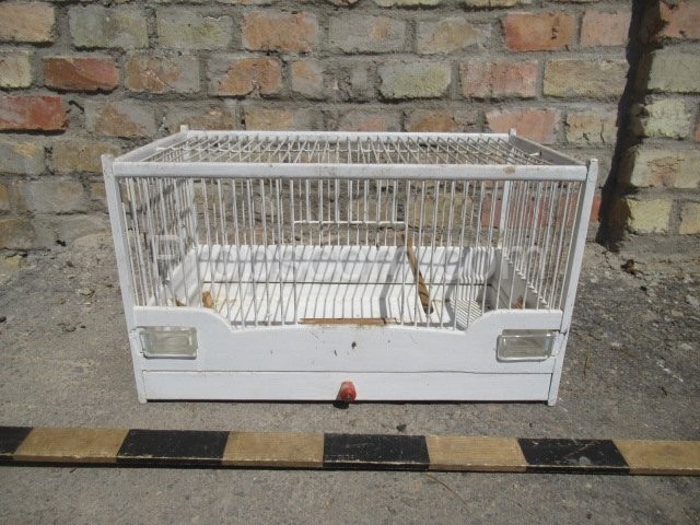 Wire cage white