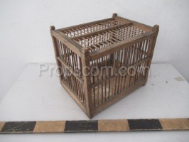 Wooden cage