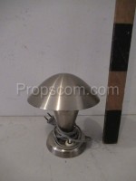 Chrome mushroom table lamp