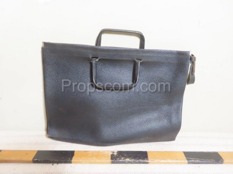 Leather briefcase