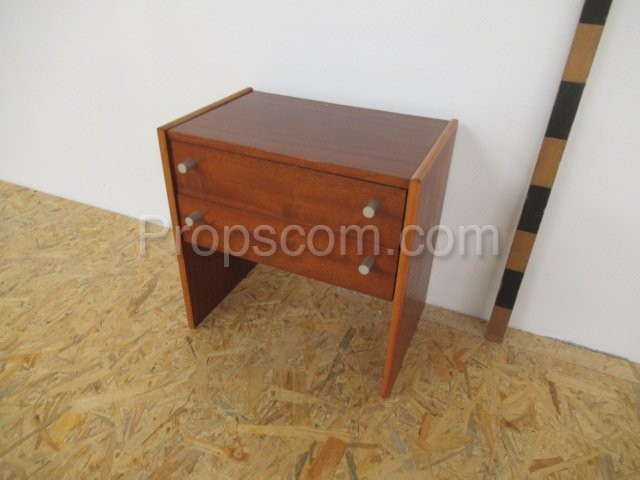 side table brown