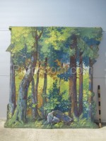Forest - theatrical scenery