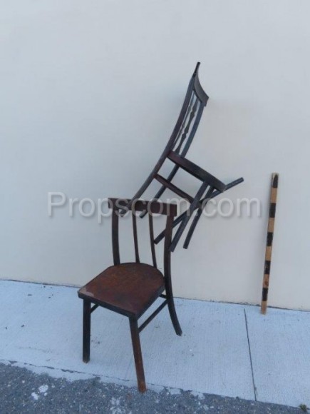 Chairs and stools for war scenes - metal