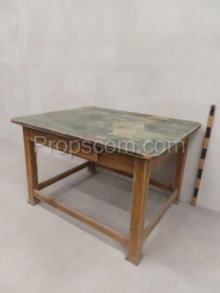 Wooden table with legs 