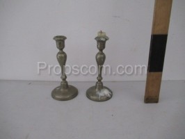 Couple table alpaca candlesticks