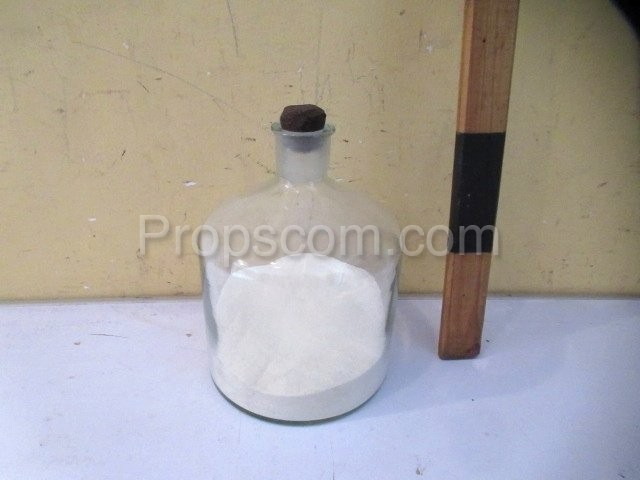Bottles with ground glass filling