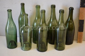 Old wine bottles