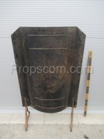 Screen for stoves and fireplaces