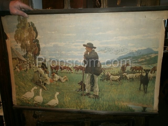 School poster - Pastoralism