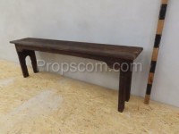 Wooden bench