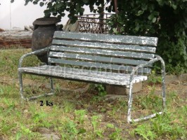 Bench wood metal