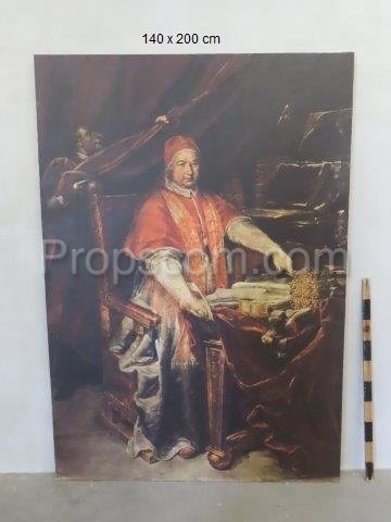 An image of a pope print